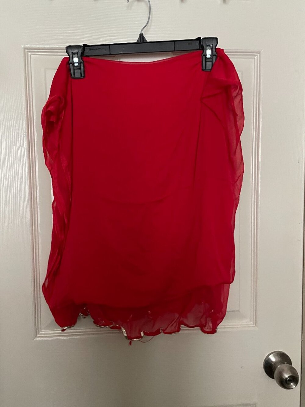 Red Lightweight Scarf